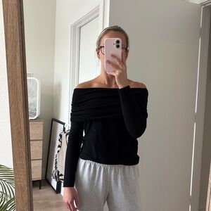 Massimo Dutti off the shoulder top